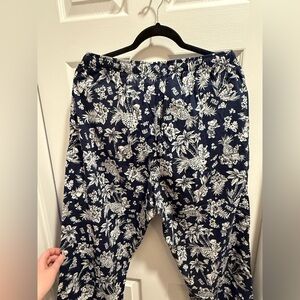 POLO Ralph Lauren Novelty Print Pajama Pants Teddy Bear & Pineapples  L